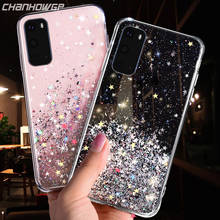 Bling Sky Stars Soft Case For Samsung Galaxy S8 S9 S10 S20 Plus A30 A40 A50 A70 A90 A10S A20E A71 A81 A91 Clear Silicon Cover 2024 - buy cheap