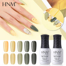HNM 8ML Gel Nail Polish Sunset Nail Varnish Primer UV LED Soak Off Semi Permanent Gel Polish Salon Manicure 2024 - buy cheap