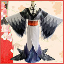 Traje de Cosplay de Game Identity V Michiko para mujer, Kimono con regulador de piel, vestido de fiesta de Halloween, Anime 2024 - compra barato