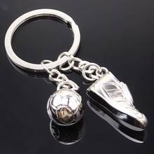 Creative football key chain, shoe key chain, football key ring, athlete souvenir, football association gift 2024 - buy cheap