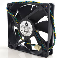 Ventilador de refrigeración para Delta AFB1212SH 12V 0.80A 12025 12, doble bola, 4 cables pwm, velocidad reguladora 2024 - compra barato