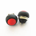 Interruptor com botão pequeno, reinicialização automática de 12mm interruptor sem bloqueio vermelho 6 cores 5 peças - foto 2026 Interruptor com botão pequeno, reinicialização automática de 12mm interruptor sem bloqueio vermelho 6 cores 5 peças - foto 2026