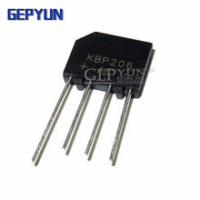 10PCS KBP206 KBP206G ZIP Bridge Rectifier 2A 600V Gepyun 2024 - buy cheap