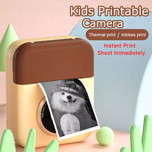 Câmera infantil instantânea., câmera de selfie com impressão térmica, 1080p, brinquedos digitais, lente dupla, papel fotográfico. presente para crianças. 2024 - compre barato