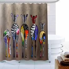 Custom Zebra Personalise Shower Curtain Waterproof Fabric Bath Curtain 180X180cm Polyester Fabric Bathroom Curtain 2024 - buy cheap