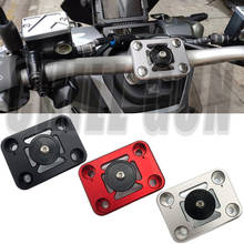 Grampo de montagem de guidão para motocicleta, acessórios para guidão, braçadeira de cobertura superior para guidão adv150 adv 150 1998-coloridos 19-'21 2024 - compre barato