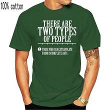 Two Types People Math Statistics Men T Shirt Plus Size O-neck Cotton Short Sleeve Custom Funny T Shirts 2024 - buy cheap