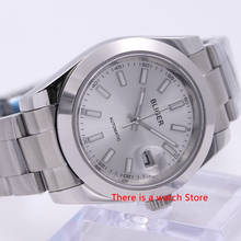 Bliger 40mm Automatic  Mens Watch Luxury Calendar Luminous Waterproof Sapphire Glass Men Mechanical Wristwatches 2024 - buy cheap