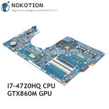 NOKOTION For ACER aspire VN7-791 Laptop motherboard NBMTH11003 448.02G08.001M MAIN BOARD I7-4720HQ CPU GTX860M GPU 2024 - buy cheap