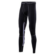 Men Compression Tight Leggings Running Sports Male Gym Fitness Jogging Pants Quick dry Trousers Workout Training Yoga Pants 2024 - buy cheap