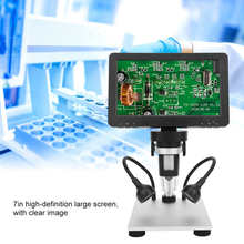 DM9 12MP  5M 10M 8M 7in 8LED Magnifier Electronic Auto 1200x Industrial Microscope 1080P HD LCD Digital Screen Supporting 2G+IR 2024 - buy cheap
