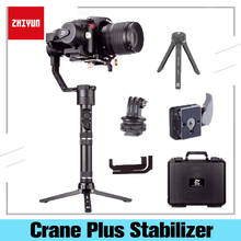 Zhiyun Crane Plus 3 Axis Handheld Gimbal Stabilizer 2.5KG 5.5lb Payload For Sony Panasonic Canon Nikon Fujifilm Dsrls Camera 2024 - купить недорого