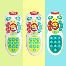 Baby Electric Light Music Smart Mobile Phone Remote Control Educational Toy Electric Numbers Learning Toy for Baby Stop Crying 2024 - buy cheap