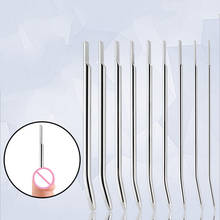 4/5/6/7/8mm Electro Shock Penis Plug Catheters Sounds Urethral Dilators Masturbator Stainless Steel Sex Product For Men 2024 - buy cheap