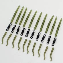 1Kit=30PCS Anti Tangle Rubber Sleeves Connect with Fishing Hook Carp Coarse for Carp Fishing Accessories 2024 - buy cheap