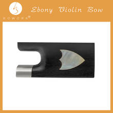 BOWORK Violin Bow Ebony Frog Beautiful Eyes Inlay Violin Bow Parts Violinist Replacement 2024 - buy cheap