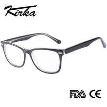 Kirka Men Fashion Myopia Glasses Full Rim Optical Glasses Frame Women Acetate Eye Glasses Eyewear  Prescription Frames 2024 - buy cheap