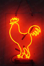 Hen Cock Rooster Gift Neon Signs Real Glass Tube  Open  Beer Bar Pub Homeroom Girlsroom Party Decor 14x9 2024 - buy cheap