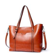 Sales Promotion!2020 Women's PU Leather Bag Big Shoulder Bags Women Messenger Bags  Crossbody Handbags Women Brand Female tote 2024 - buy cheap