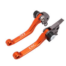 Palanca de freno de embrague pivotante de aluminio para KTM Husqvrna, EXC, SX, XC, XCW, EXCF, EXC-F, SX, SXF, SX-F, seis días, 125, 250, 350, 450, 505, 525, 530 2024 - compra barato