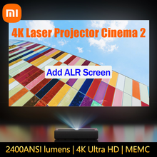 Xiaomi-proyector láser Mijia 4K para cine en casa, dispositivo con Android 6,0, 5000 lúmenes, 150 pulgadas, ALPD 3,0, 3000:1, Wifi, contraste, reproductor de películas DOLBY 2024 - compra barato
