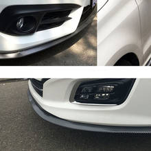 2,5 м мягкий черный резиновый внешний Бампер Комплект губ модель автомобиля для Ford Focus Fusion Escort Kuga Ecosport Fiesta Falcon EDGE/Explorer 2024 - купить недорого