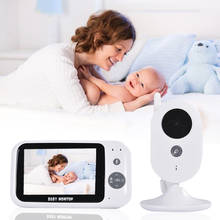 Cámara inalámbrica de videovigilancia, sistema de seguridad familiar para niñera, pantalla de temperatura y visión nocturna, 3,5 pulgadas 2024 - compra barato