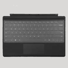 Funda de teclado para Surface Go, cubierta de teclado transparente de TPU, Protector de piel Compatible con Microsoft Surface Pro 5 6 7 X 2024 - compra barato