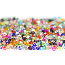 HGKLBB 3mm 200Pcs Bicone Austrian crystals beads AB color charm glass Loose spacer beads for Jewelry Making Bracelet DIY Perles 2024 - buy cheap