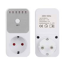 Electronic Digital Timer Switch EU FR US BR Plug Kitchen Timer Outlet 230V 50HZ Energy Saving Programmable Timing Socket 10Hours 2024 - buy cheap