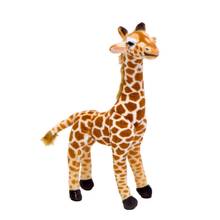 36-55 см Милая имитация жирафа плюшевые игрушки мягкие реалистичные олени животные кукла для детей детский день рождения, день рождение мальчика подарок домашний декор 2024 - купить недорого