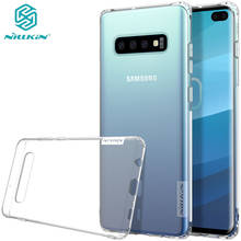 Для samsung Galaxy S10 S10+ S10E S8 S9 S8+ S9+ Plus чехол Nillkin природа прозрачный мягкий кремний ТПУ задняя крышка для samsung S10 Plus 2024 - купить недорого