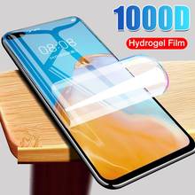 Película de hidrogel para huawei p20 pro p30 p40 lite e protetor de tela huawei p10 plus p inteligente z 2019 película protetora caso não vidro 2024 - compre barato