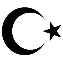 Creative National Emblem of Turkey Moon & Star Turkish Flag Car Sticker Accessories Vinyl PVC 15cm*12cm Motorcycle Car Styling 2024 - buy cheap