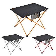 Mesa de Picnic de Camping portátil, escritorio de aleación de aluminio ultraligero, plegable, para exteriores 2024 - compra barato