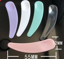 10Pcs/lot Mini Cosmetic Spatula Disposable Curved Scoop Makeup Mask Cream Spoon Eye Cream Stick Make Up Face Beauty Tool Kits 2024 - buy cheap
