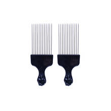 1Pcs Handle Grip Large Tooth Detangling Curly Hair Comb Back Head Styling Beard Oil Comb Men Hairdressing Wide Teeth Comb 2024 - buy cheap