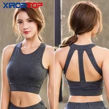 New Fashion Women Bra Breathable Sports Bra Anti-sweat Shockproof Sports Bra Yoga Top Gym Running Fitness Workout Sport Top 2024 - buy cheap