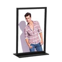 Stainless Steel Metal Photo Frame A4 A3 Metal Poster Display Stand Advertising Label Holder Rack Restaurant Table Menu Stand 2024 - buy cheap