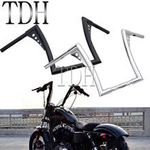 1 1/4" Motorcycle Handlebar Drag Hand Bar Z Bar Universal For Harley Chopper Bobber Sportster Dyna Softail Road Glide FLST FXST 2024 - buy cheap