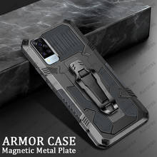 Capa auroras para vivo y31 com suporte, capa à prova de choque para magnetismo, clipe traseiro para vivo y51 2024 - compre barato