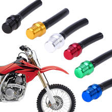 New Aluminum Alloy Motorcycle Gas Pit ATV PIT Dirt Bike Fuel Petrol Tank Cap Breather Pipe Hose Valve Vent Breather Tube 2024 - buy cheap