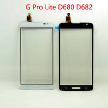Low Price clear Stock 5.5"For LG G Pro Lite D680 D682 Single Sim touch screen glass digitizer glass Panel lcd screen parts 2024 - buy cheap