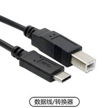 1 шт. USB-C USB 3,1 Type C разъем для USB 2,0 B Тип Мужской кабель для передачи данных для сотового телефона и Macbook и ноутбука 100 см 2024 - купить недорого