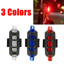 Bike Front Rear LED Safety Light Bicycle USB Rechargeable Tail Warning Lamp 2024 - buy cheap