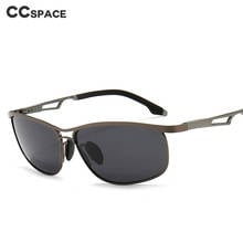 49329 Retro Men Polarized Sunglasses Metal Frame Fashion Shades UV400 Vintage Glasses 2024 - buy cheap