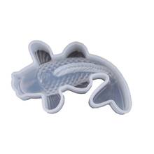 DIY Koi Fish Mold Fish Shape Epoxy Molds DIY Crafts Pendant Making Transparent Silicone Mold Decorative Resin Mould 2024 - buy cheap