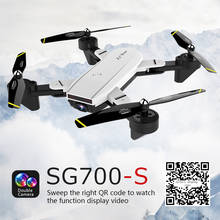 Dron teledirigido SG700-S 4K con cámara de 1080p, cuadricóptero teledirigido con gran angular, Control por Palma, helicóptero con cámara de 5.0mp, Wifi, Sg700s 2024 - compra barato