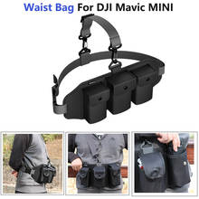 Dji mavic mini/mini se bolsa de cintura para drone, portátil, pacote com bolsa de armazenamento para acessórios de dji mavic mini 2024 - compre barato