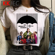 Camiseta de the Umbrella Academy para mujer, remera con estampado grunge harajuku ulzzang tumblr, camisetas harajuku kawaii 2024 - compra barato